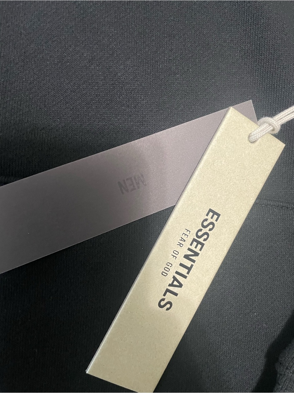 Essentials Fear of God Hoodie limo black - Picture 3 of 5